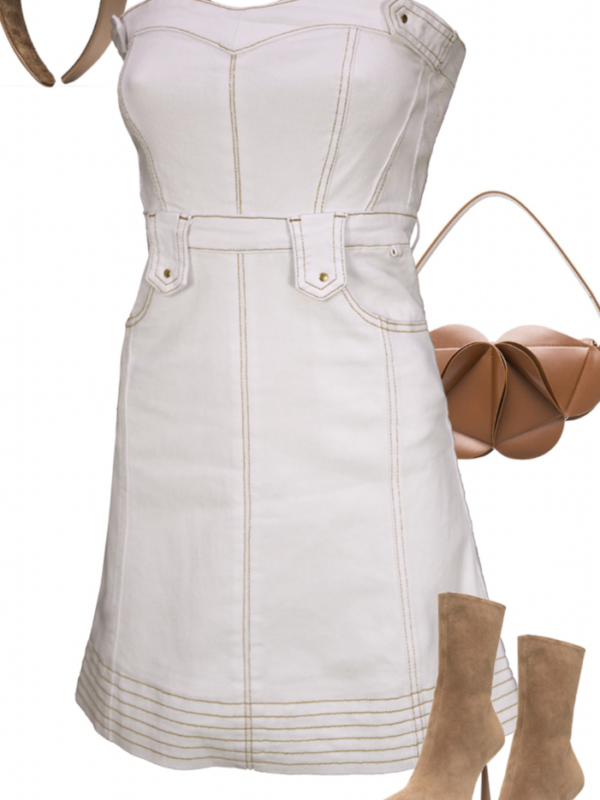 Refuge Tatiana Strapless Mini Dr