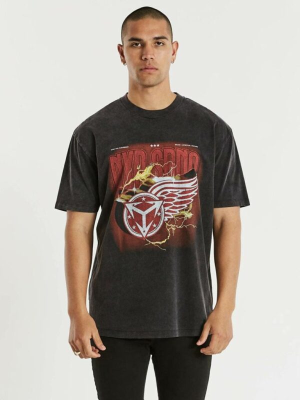 Nena and Pasadena Red Thunder Box Tee