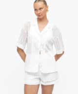 Paper Heart Calliope Knit Ss Shirt