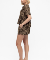 Paper Heart Carmen Leopard Short