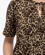 Paper Heart Carmen Leopard Top