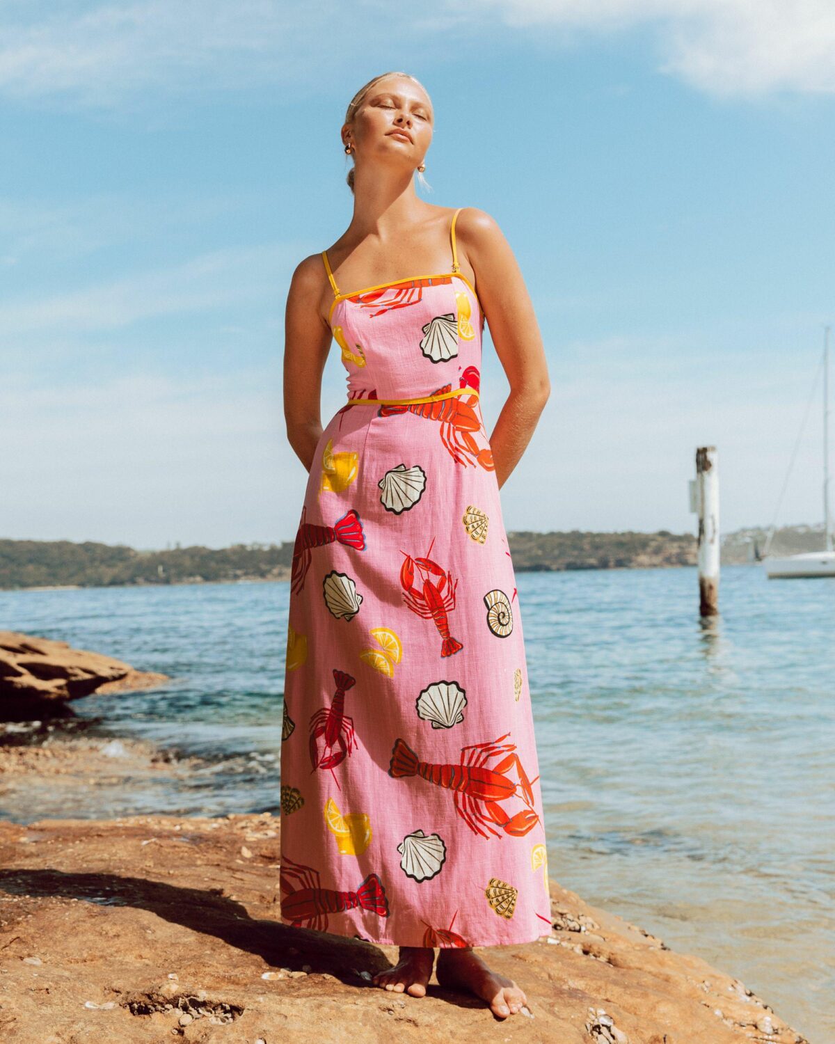 Paper Heart Oceania Maxi Dress
