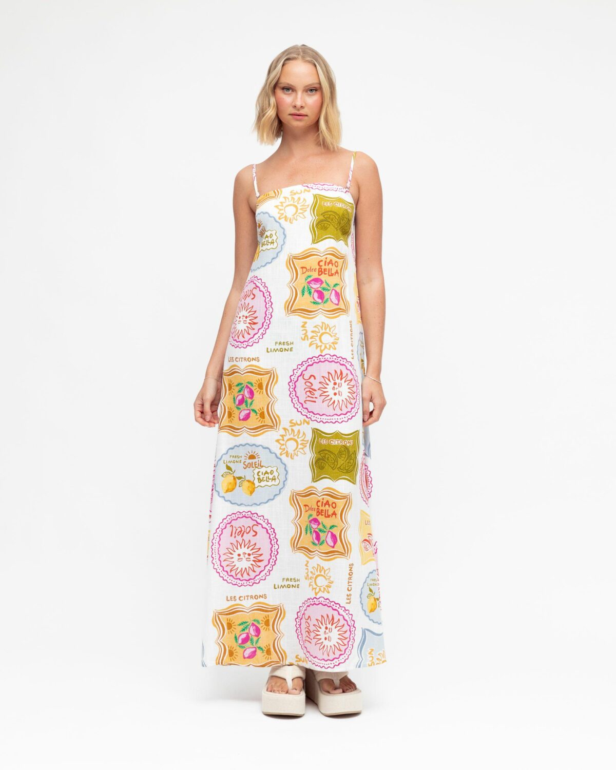 Paper Heart Bella Slip Maxi Dress
