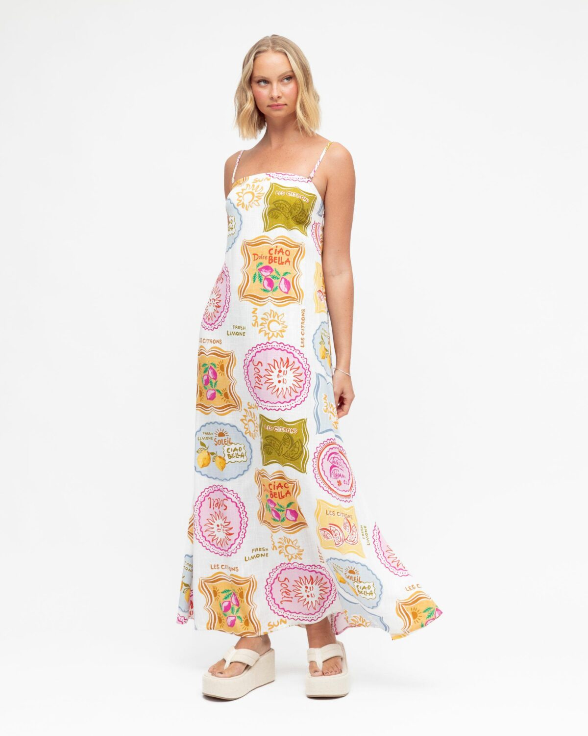 Paper Heart Bella Slip Maxi Dress