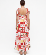 Paper Heart Cherry Maxi Dress