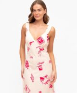 Paper Heart Mojito Slip Maxi Dress