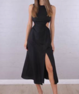 Whyte Valentyne Bria Cutout Waist Maxi