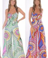 Whyte Valentyne Indigo Tie Front Jumpsuit