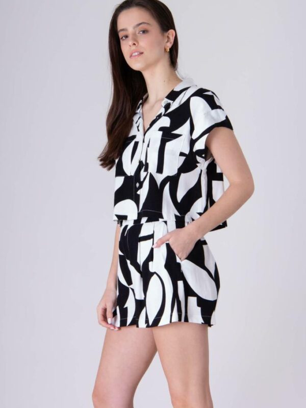 Rose Bullet Mae Ss B/Up Shirt