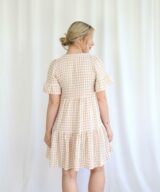 Salty Bright Adeline Check Dress