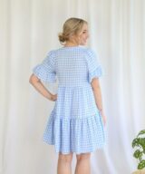 Salty Bright Adeline Check Dress