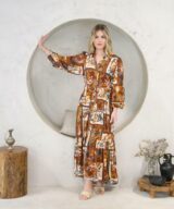Shareen Autumn L/S Maxi Dress