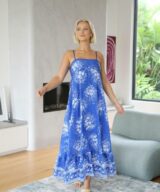 Salty Bright Lillie Maxi Dress