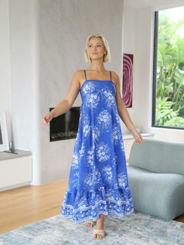 Salty Bright Lillie Maxi Dress