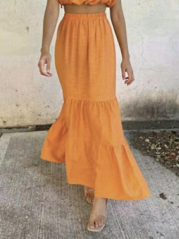 Pink Diamond Mylie Maxi Skirt