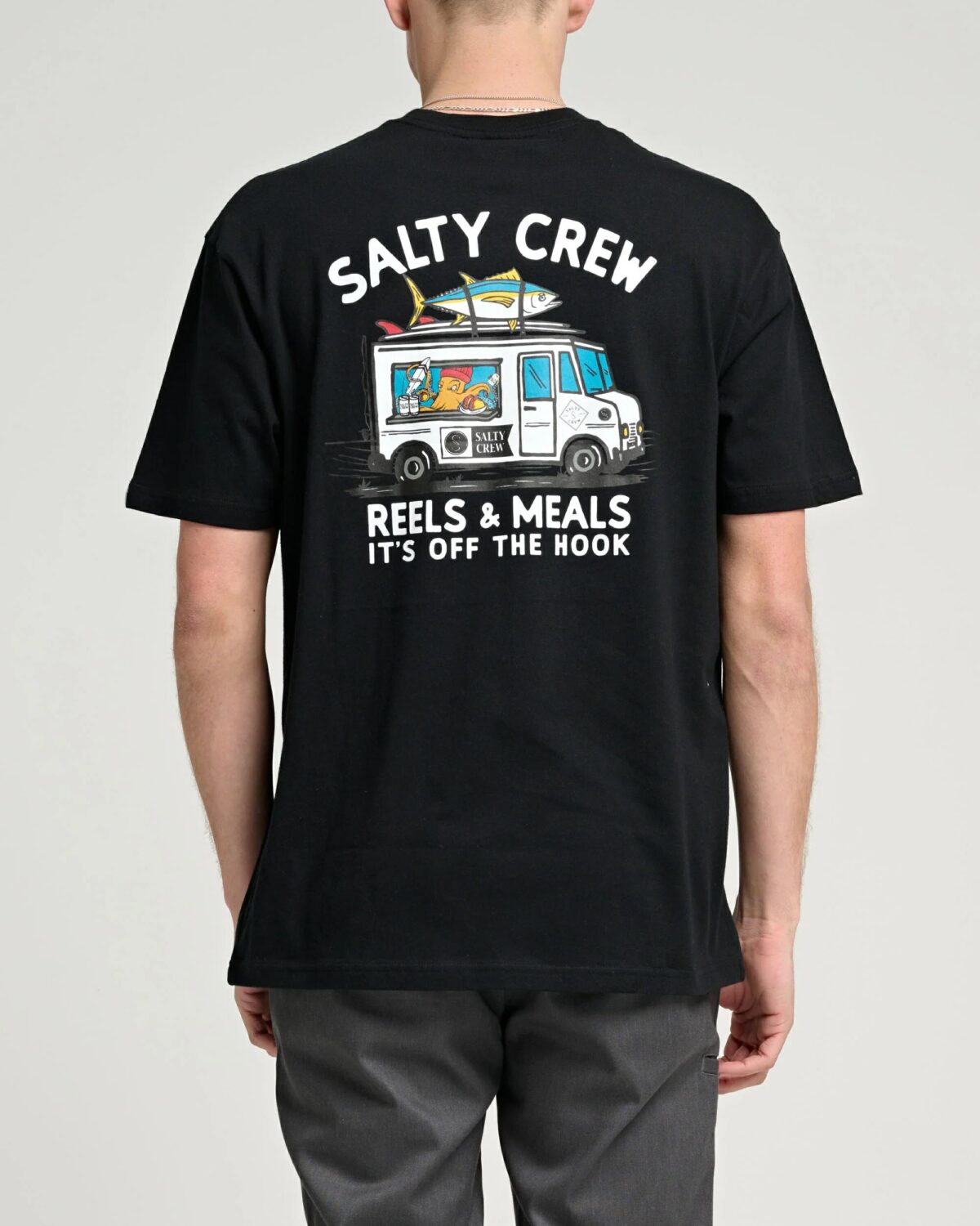 Salty Crew Reels & Meals Prem Ss Tee