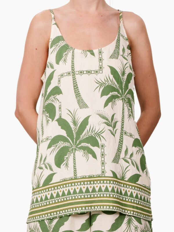 Sunnygirl Palm Life Singlet Top