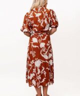Sunnygirl Angelique Wrap Midi Dress