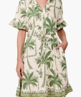 Sunnygirl Palm Life Ss Mini Dress