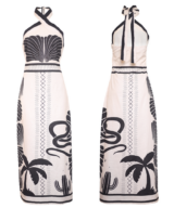 Mia Milani Palm Canyon Halter Maxi D
