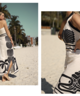 Mia Milani Palm Canyon Halter Maxi D