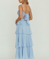 Here Comes the Sun Kenzie Ruffle Maxi Dress