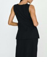 Indi Luxe Erin Frt Pkt Vest Top