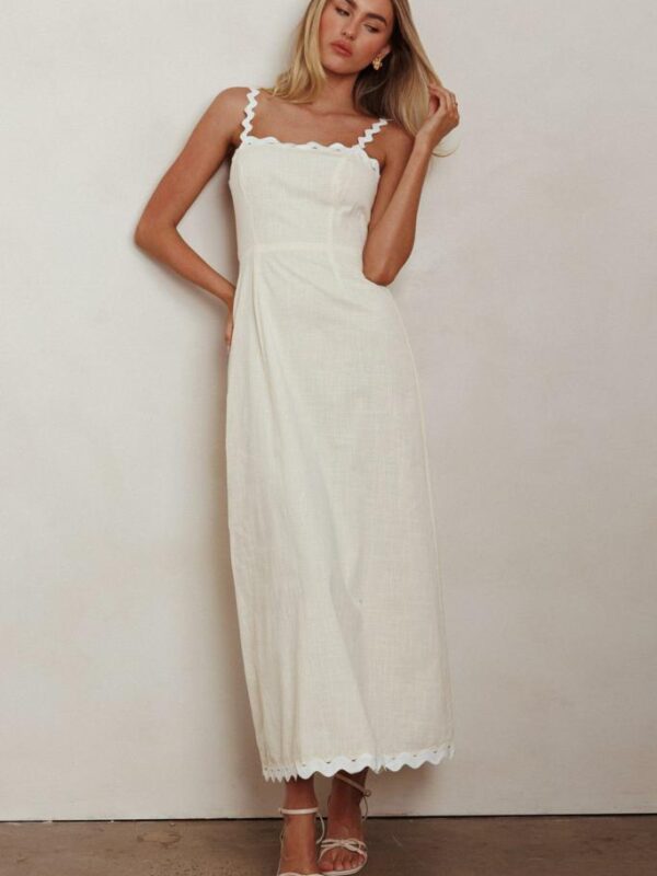 Mika & Gala Jazlyn Tie Back Maxi Dres