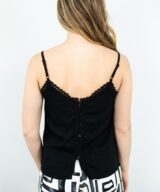 Silver Wishes Lila Lace Trim Singlet