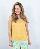 Silver Wishes Lila Lace Trim Singlet