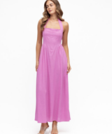 White Closet Isabella Halter Maxi Dres