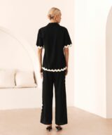 White Closet Ric Rac Ss Top