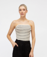 White Closet Scarlett Knit Tube Top