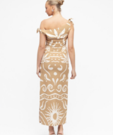 White Closet Johanna Tie Shoulder Maxi