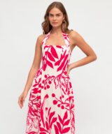 White Closet Rosalind Halter Maxi Drs