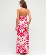 White Closet Rosalind Halter Maxi Drs