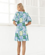 White Closet San Lucas Ss Mini Dress
