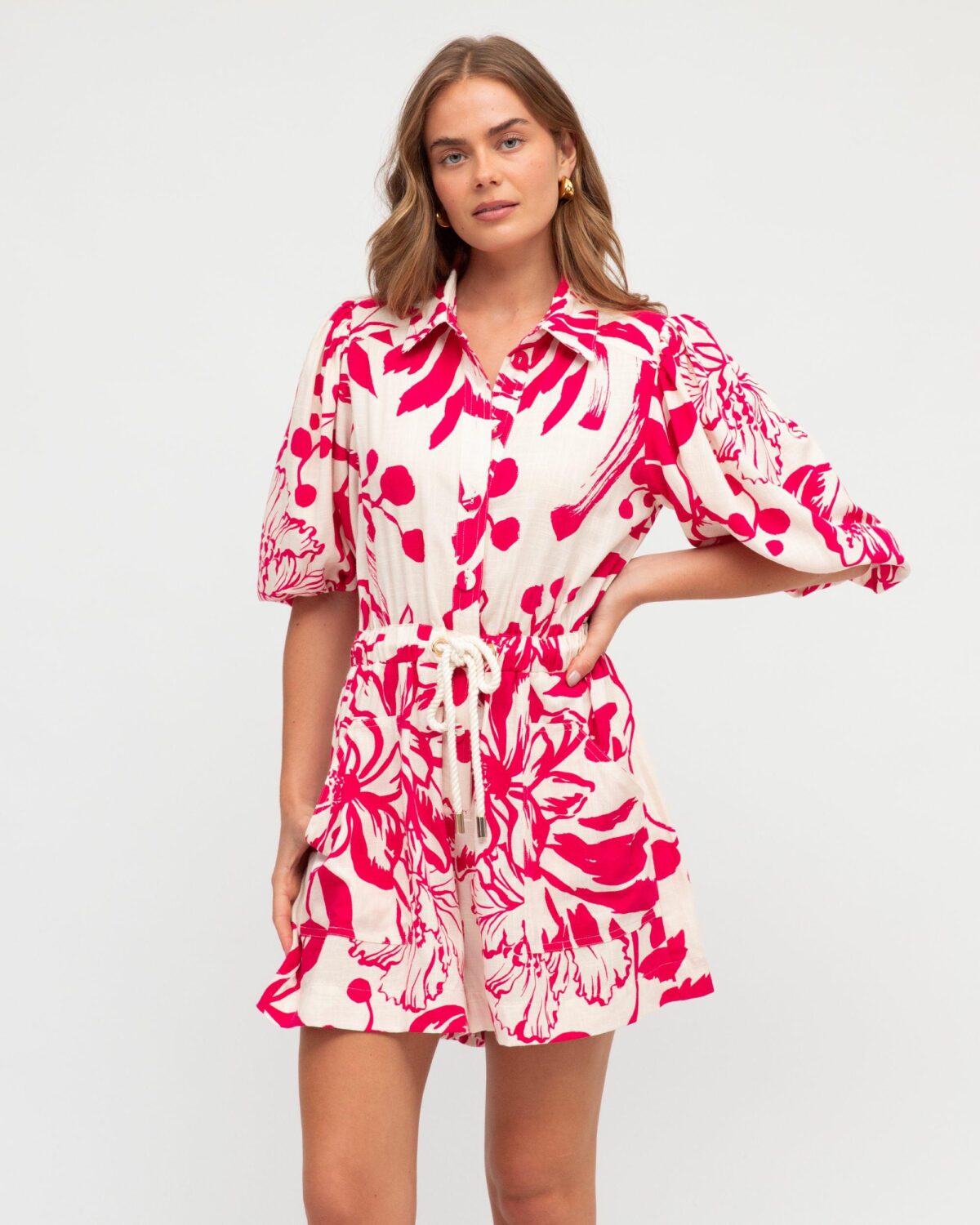 White Closet Rosalind Playsuit