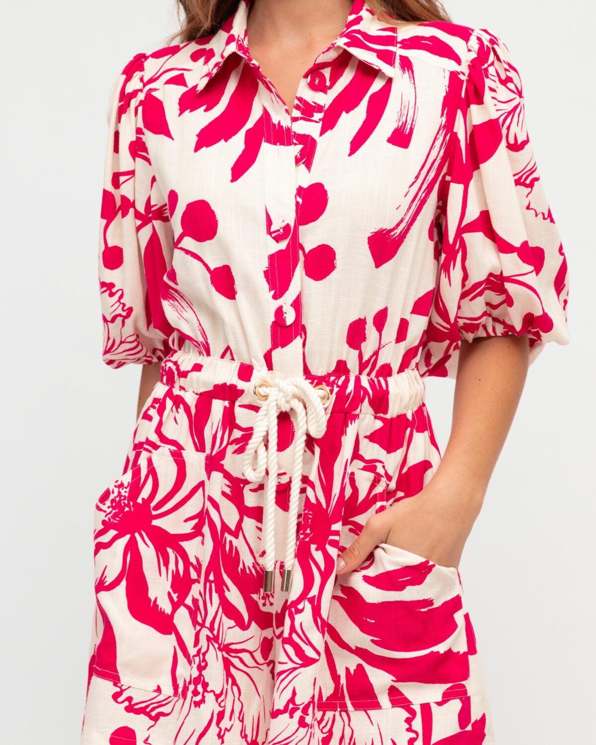 White Closet Rosalind Playsuit