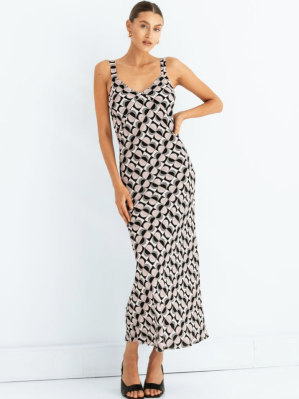 White Closet Edwina Slip Maxi Dress