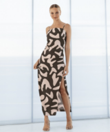 White Closet Bowie Slip Maxi Dress