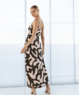 White Closet Bowie Slip Maxi Dress