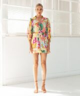 White Closet Gia Floral Playsuit