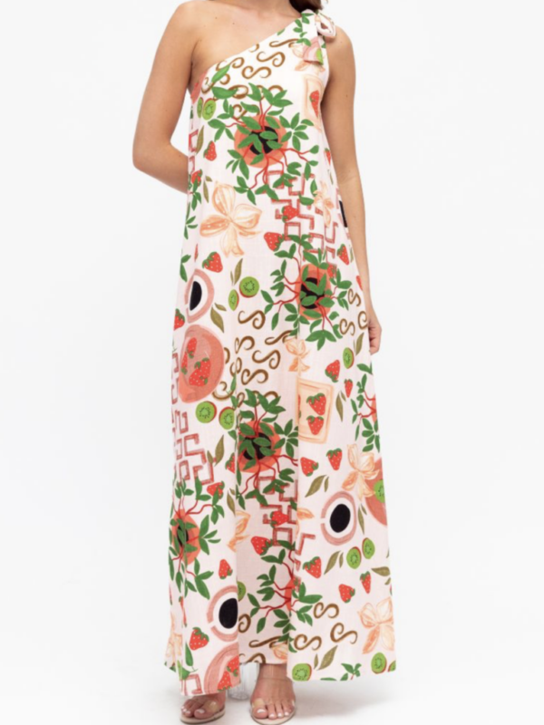 White Closet Elodie Os Maxi Dress