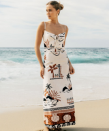 White Closet Indira Maxi Dress