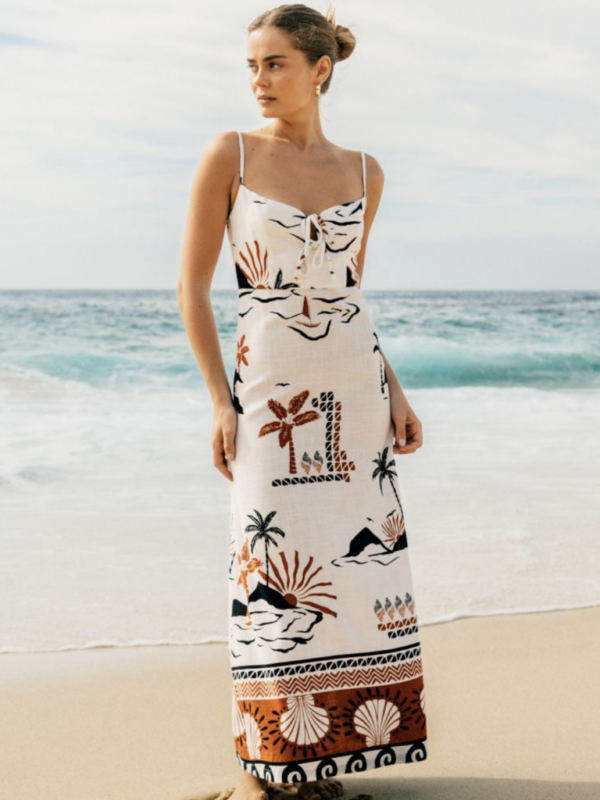 White Closet Indira Maxi Dress