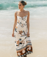 White Closet Indira Maxi Dress