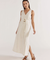 Staple the Label Finlay Belt Stripe Midi