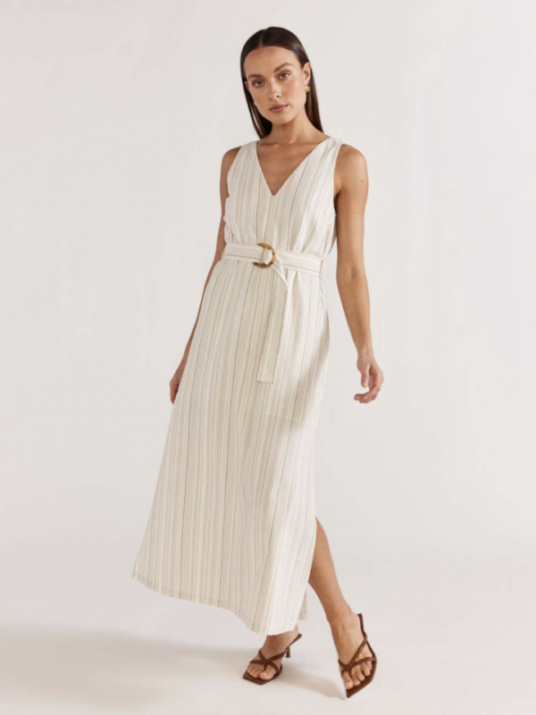 Staple the Label Finlay Belt Stripe Midi