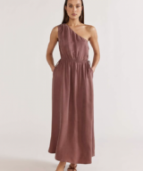 Staple the Label Vento One Shoulder Dress